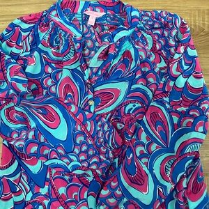 Lilly Pulitzer Elsa top in Reel Me In size xs